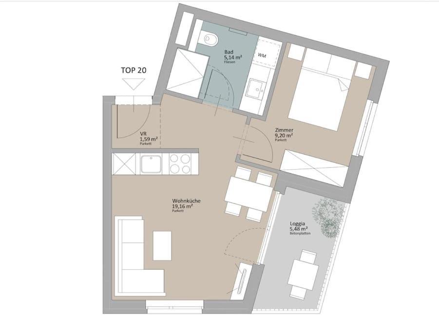Apartament Free Parking I Balcony I 5 Min To Train Station Wiedeń